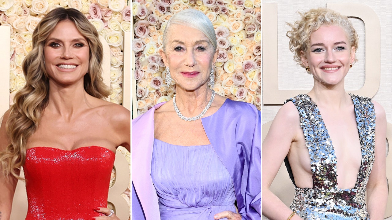 Heidi Klum, Helen Mirren, Julia Garner sizzle on Golden Globes red carpet