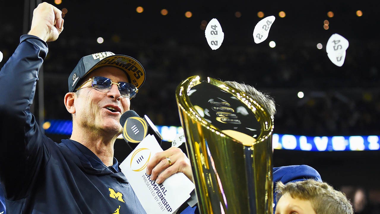 Read more about the article Jim Harbaugh gets Michigan tattoo to commemorate undefeated season, national championship