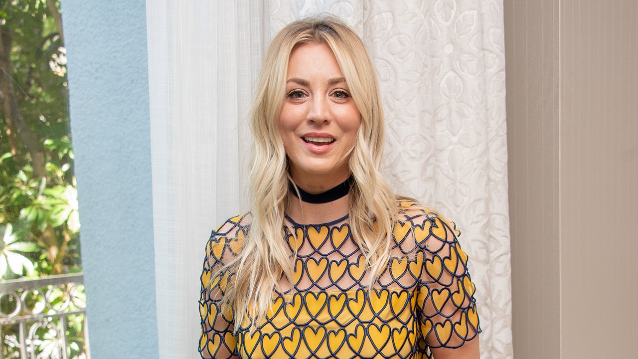 Kaley Cuoco admits to letting her 10-month-old baby watch TV. (Getty Images)