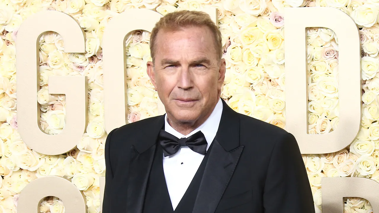 Golden Globes presenter Kevin Costner grateful to be at show 'after staying back last year' due to LA storms