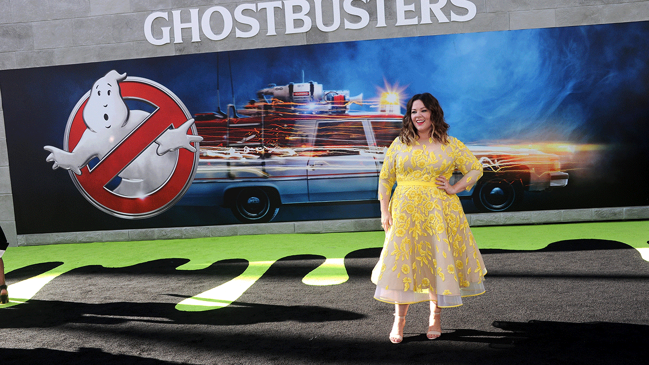 Melissa McCarthy at "Ghostbusters" premiere