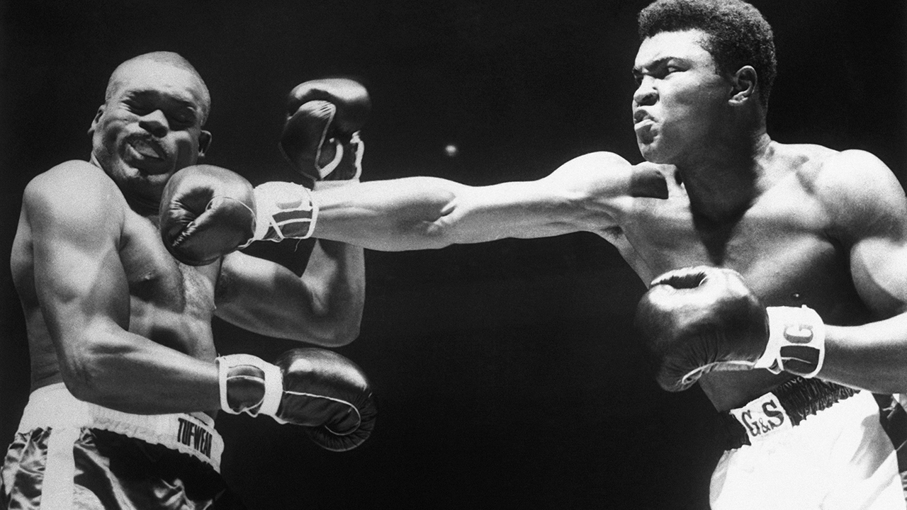 Muhammad Ali and Doug Jones 