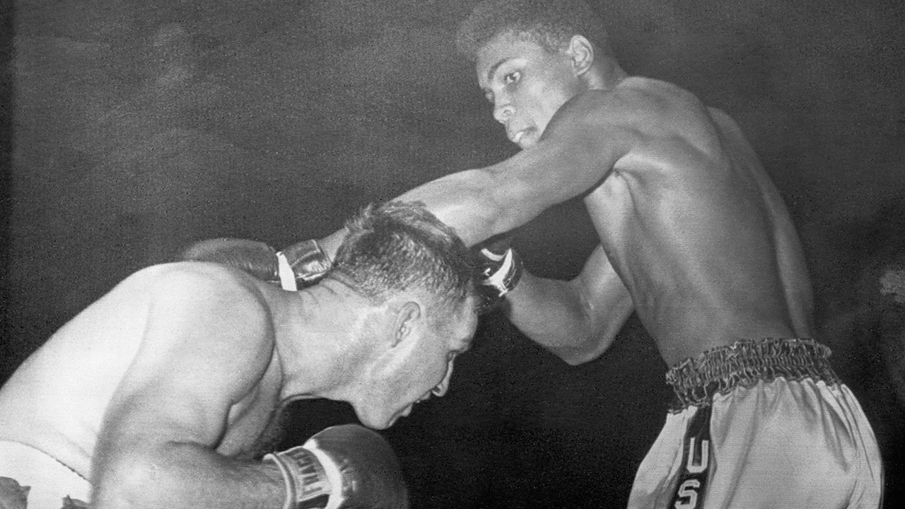 Muhammad Ali and Tunney Hunsaker