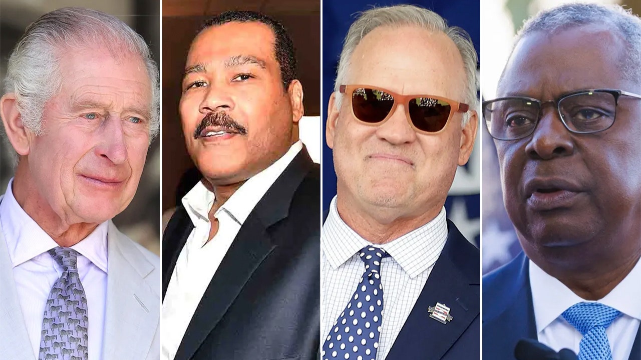 From left to right: King Charles III, Dexter King, Ryne Sandberg and Lloyd Austin. Amid a flurry of high-profile prostate cancer announcements, doctors are debunking common myths and emphasizing the importance of early screenings. (Getty Images)