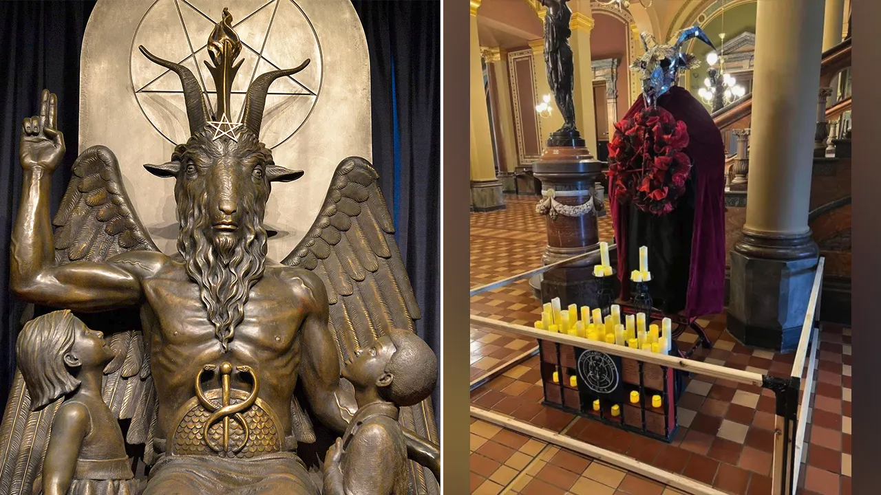 Navy Reserve veteran charged with hate crime for beheading Satanic statue in Iowa State Capitol