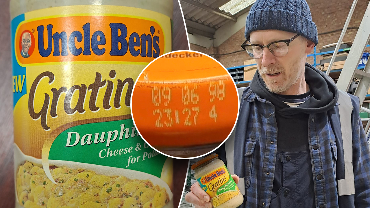 Food bank stunned to receive 25-year-old can of cheese sauce from 1998