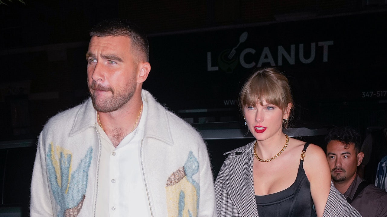Travis Kelce jokes about Taylor Swift after he's asked 'most famous person' in his phone