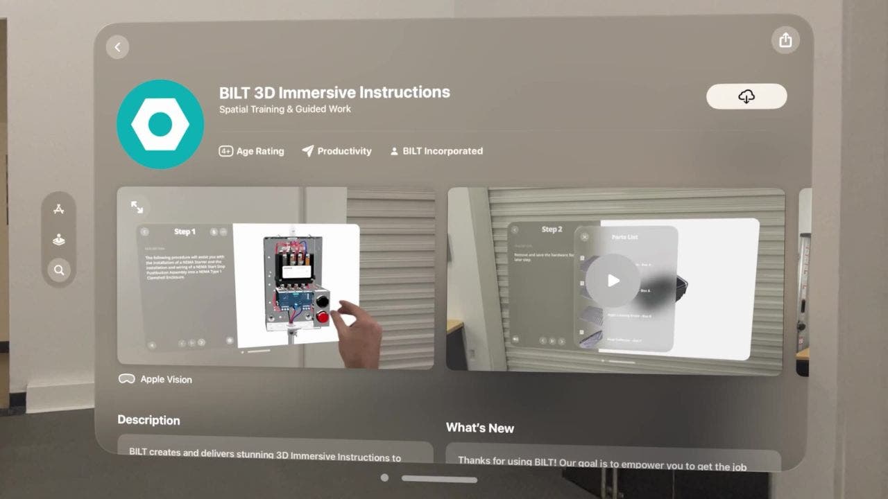 Image for article Never fumble through paper instructions ever again with this killer Apple Vision Pro 3D app