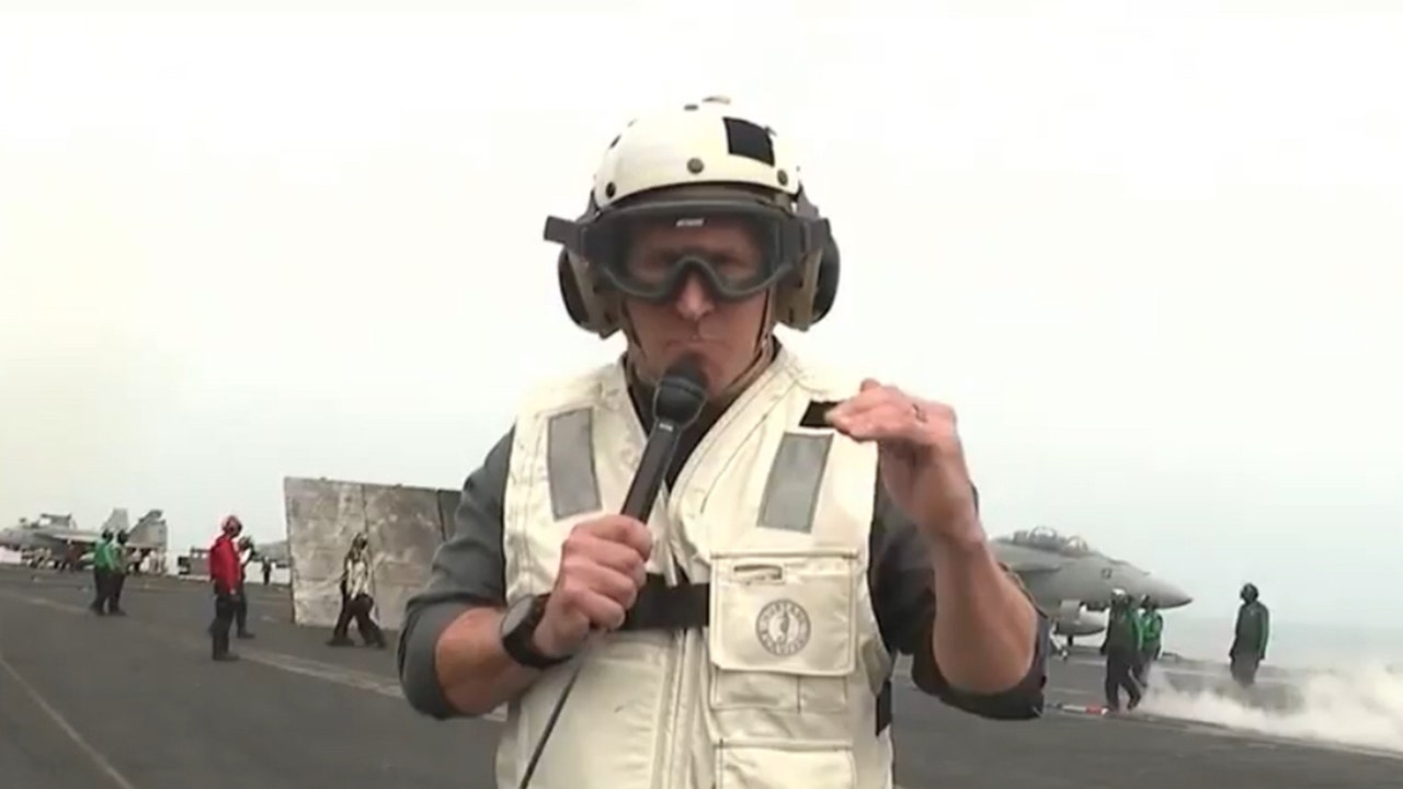 Reporter's Notebook: Aboard the USS Dwight D Eisenhower in the Red Sea: 'Constant self-defense'