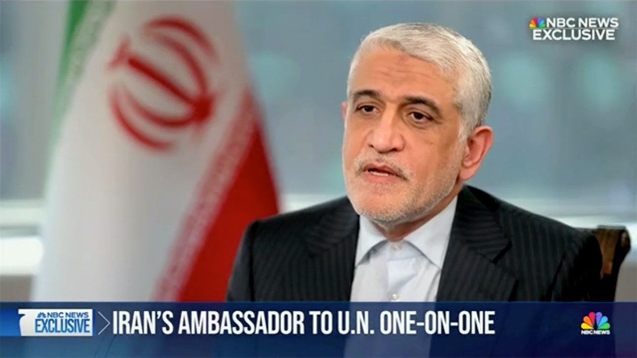 Iran’s ambassador to UN says country is 'sending arms,' 'empowering' Palestinian 'resistance' groups