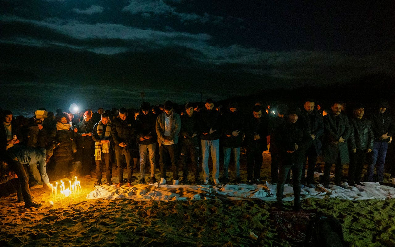 Families of 94 migrants who died in a shipwreck off Italy's southern coast demand justice a year later