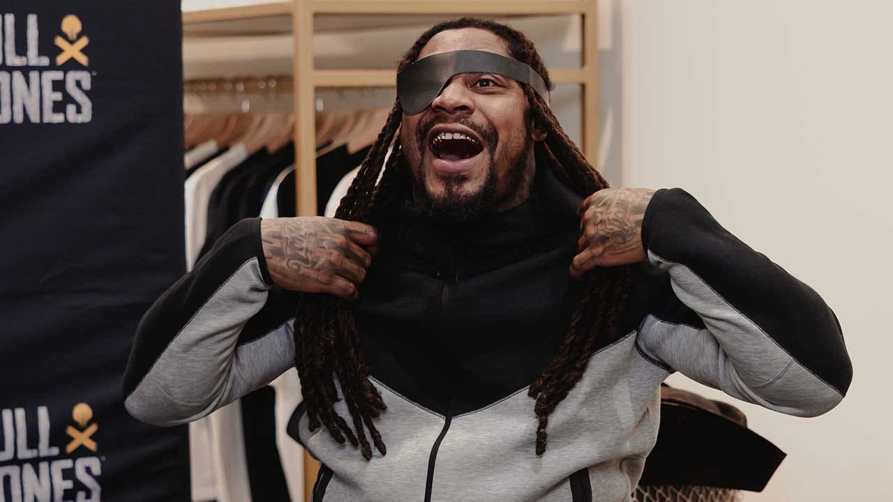 Ex-NFL star Marshawn Lynch sets sail for virtual high seas, leaving  football life behind, image size:1280x720