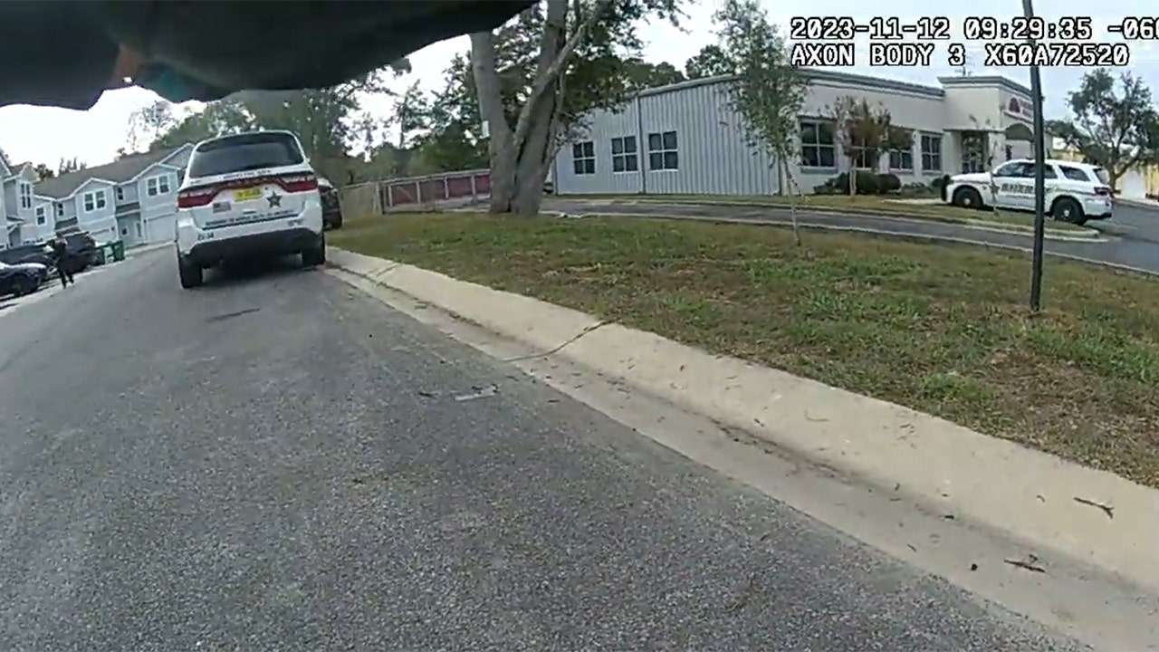 Florida deputy resigns after mistaking acorns falling for gunshots, opening fire on suspect: video