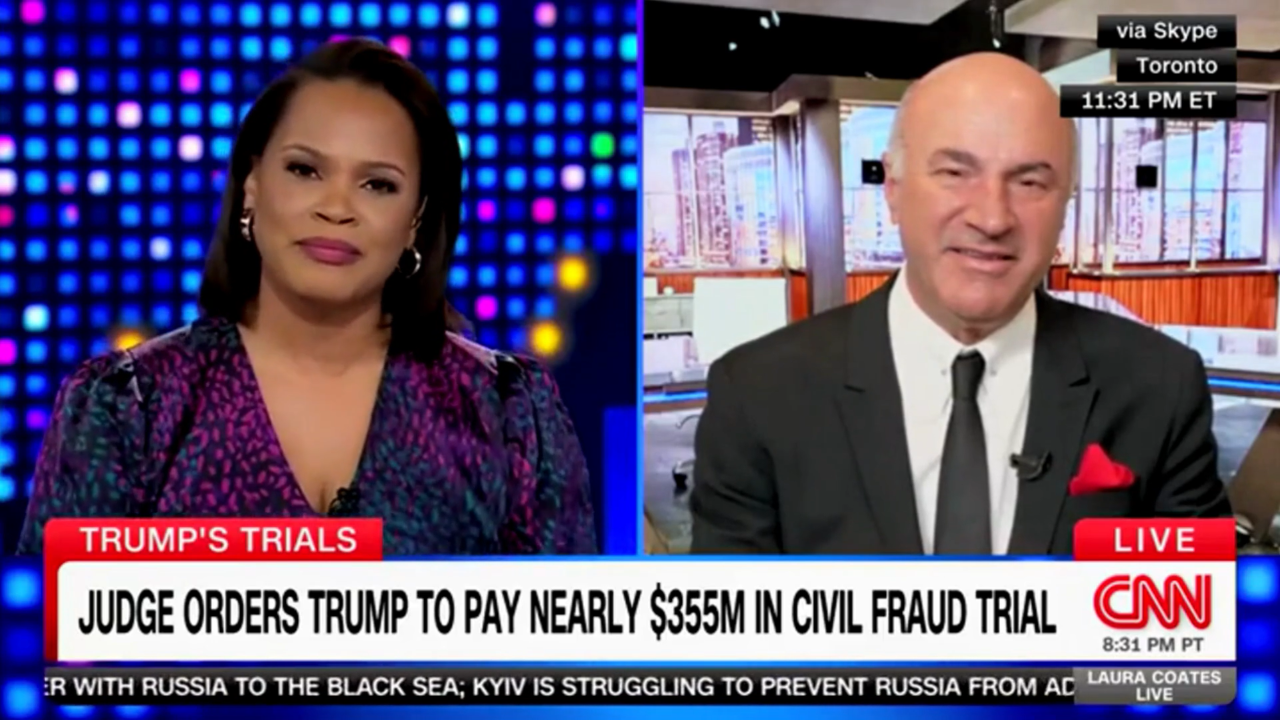 Shark Tank’s Kevin O’Leary argues with CNN host in battle over Trump's finances: 'What fraud?'