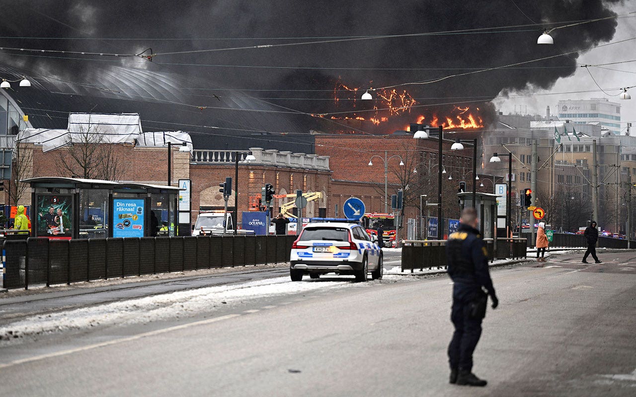 Read more about the article Fire prompts evacuations at popular Swedish theme park
