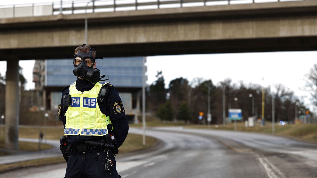 Read more about the article Toxic gas found as Swedish security agency is evacuated, local news reports
