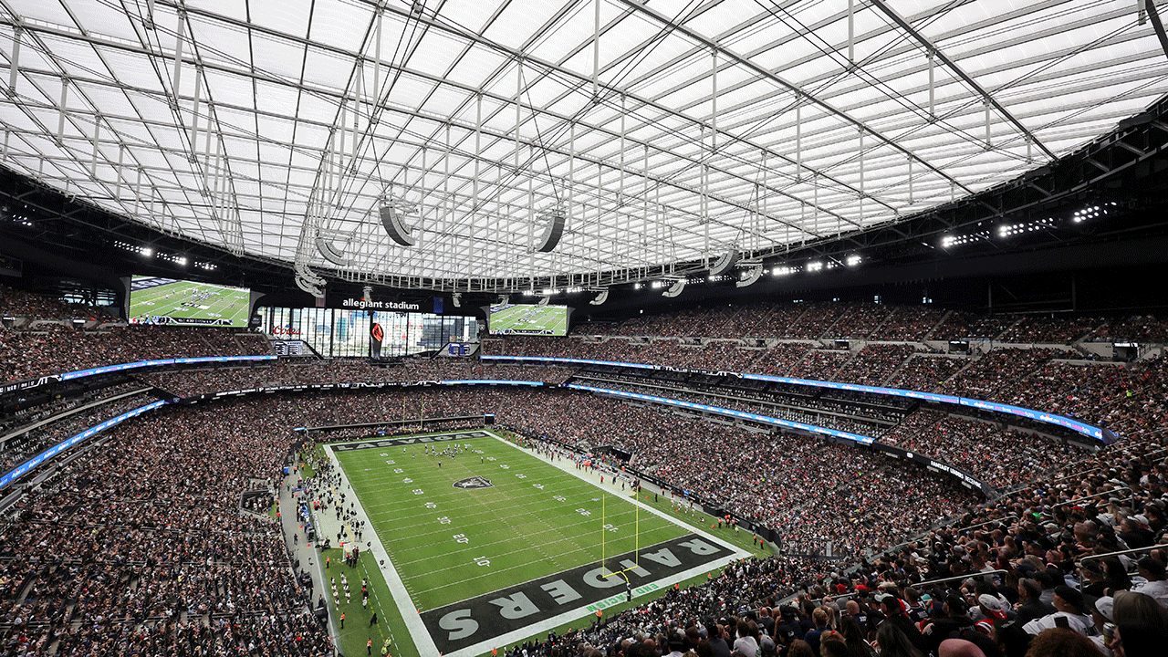 Allegiant Stadium in Las Vegas