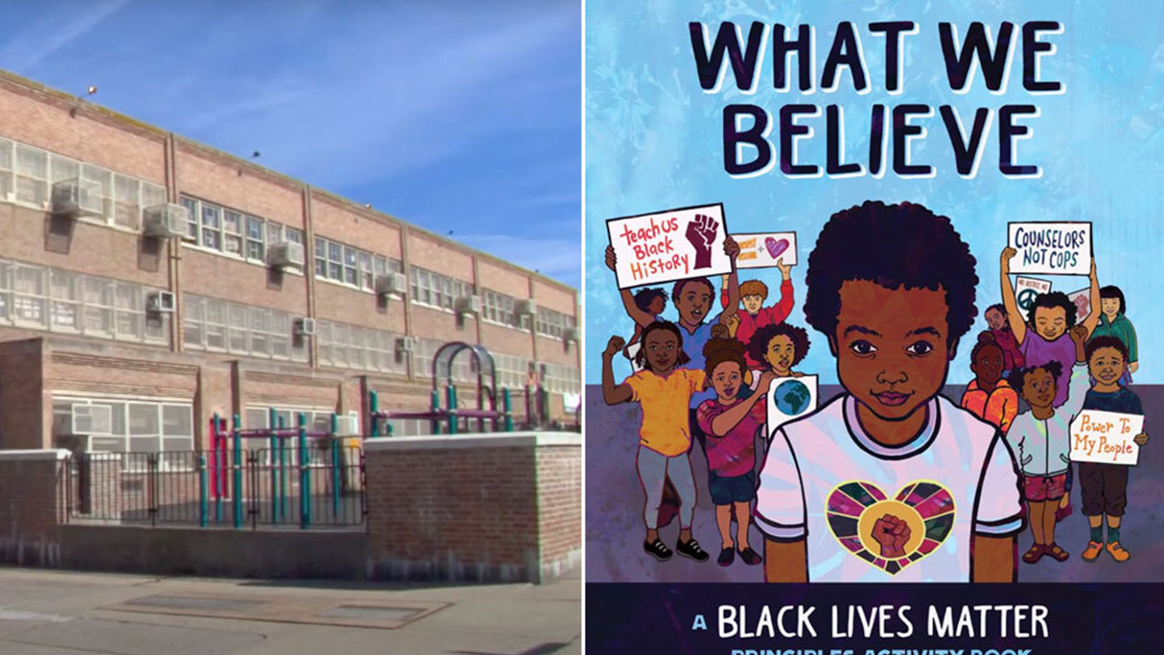 New York school gives children 'Black Lives Matter' coloring book that