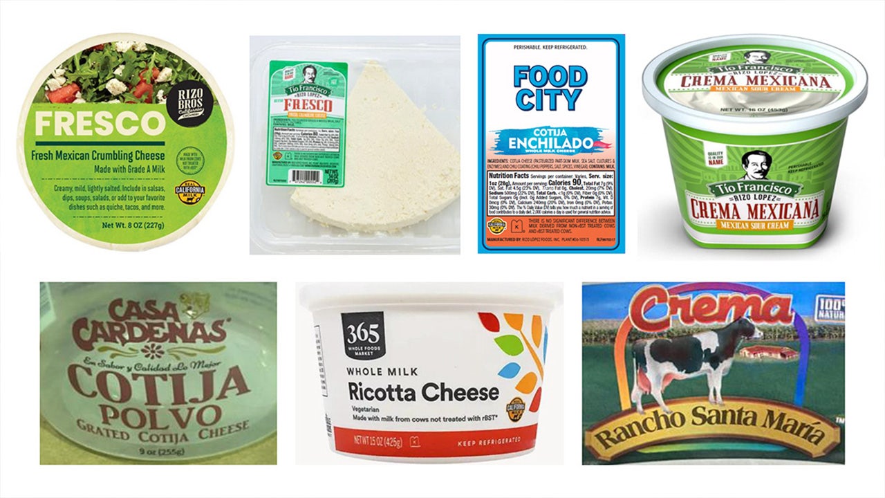 An outbreak of listeria has been linked to a recall involving dairy products
