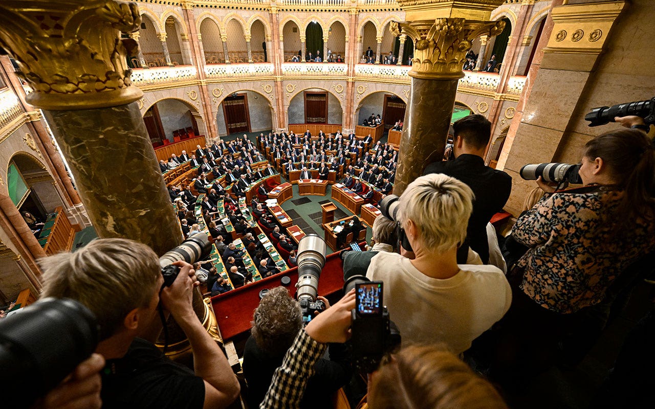 Hungary’s parliament votes to ratify Sweden’s NATO membership bid