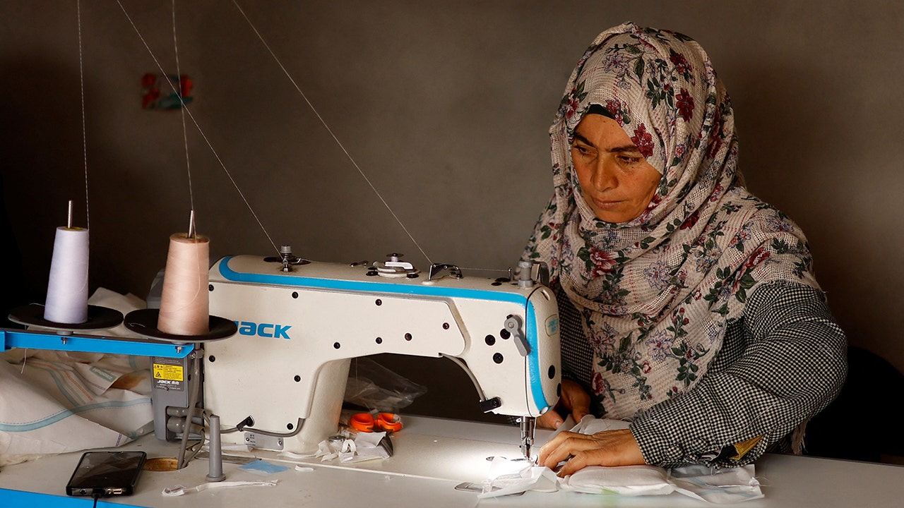 Adapting in times of crisis: Gaza tailors make diapers instead of wedding dresses