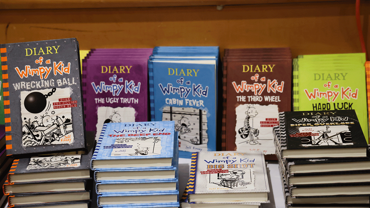 "Diary of a Wimpy Kid" books