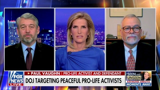 Pro-life activist facing up to 11 years in prison: Peaceful protest 'makes you a felon' in Biden's DOJ