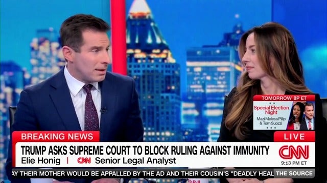 CNN legal analyst surprised to learn on the air he's cited by Trump team in Supreme Court appeal: 'I am?'