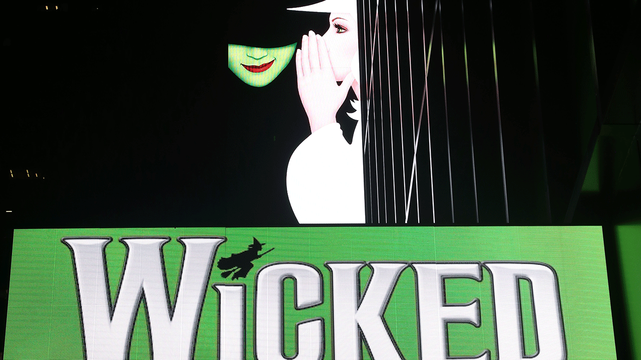 "Wicked" signage in NYC
