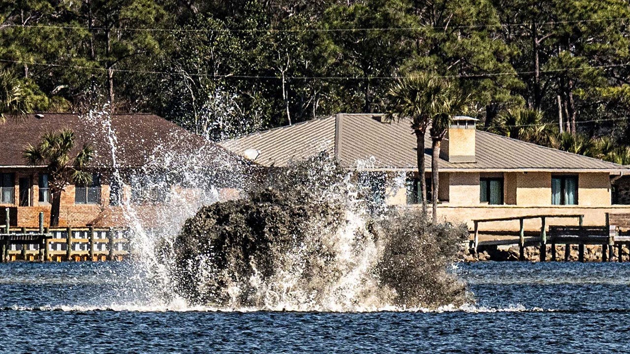 Crews safely detonate three WWII-era bombs in Florida bay