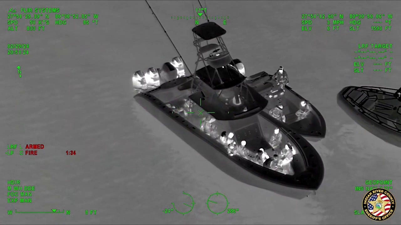 Illegal Haitian migrants apprehended off coast of Florida in fishing boat