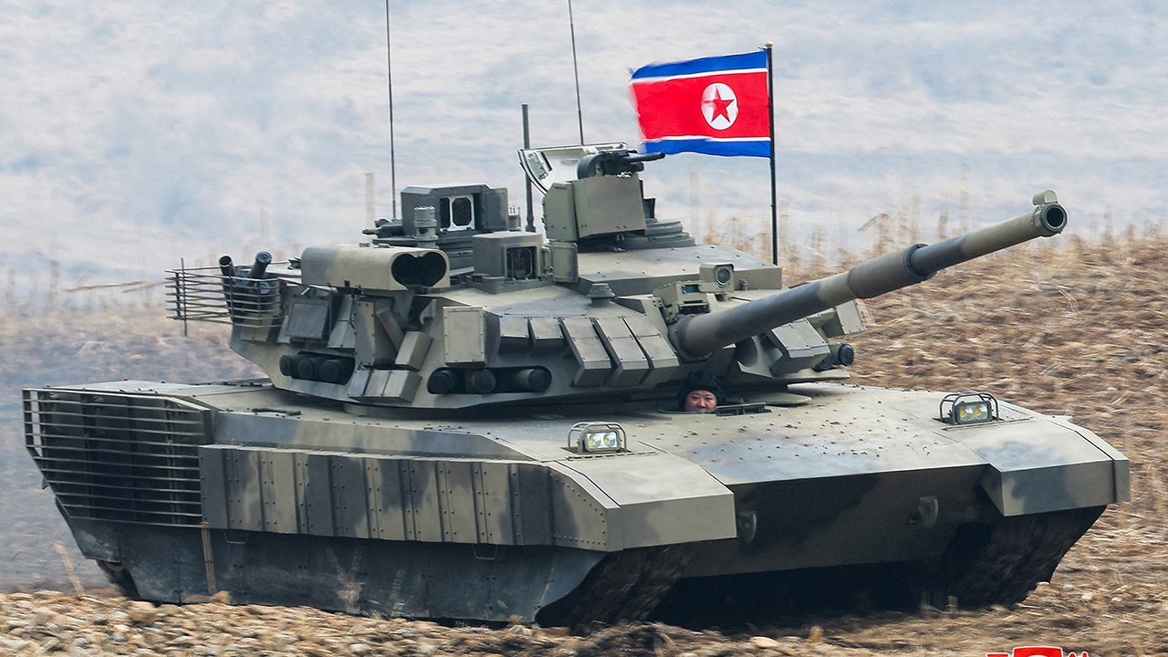 Read more about the article North Korea’s Kim operates ‘world’s most powerful’ tank during live fire exercises