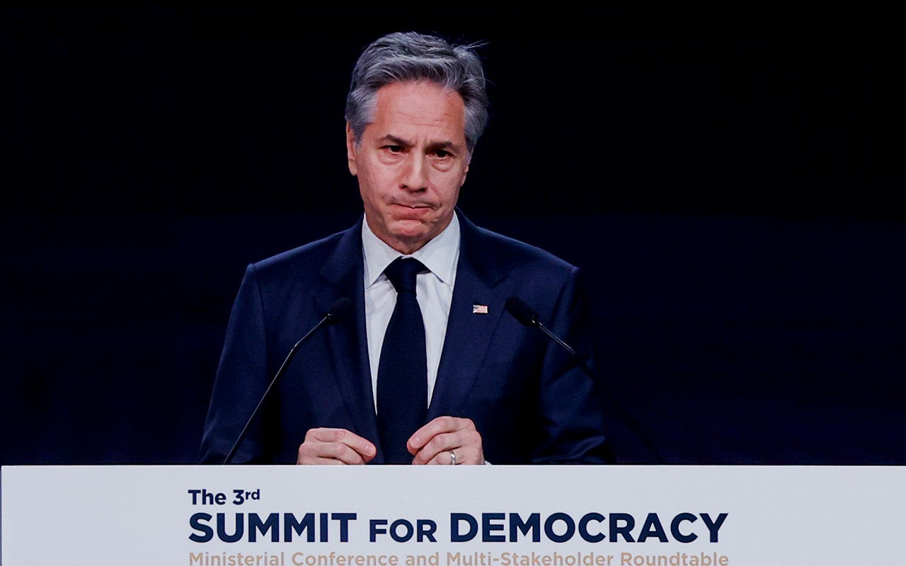 Blinken encourages alignment of technology with democratic values at summit in South Korea.