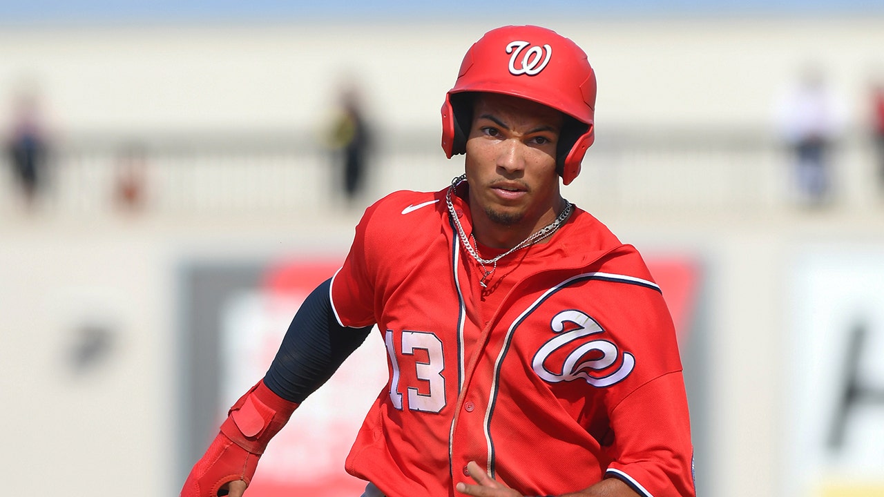 Nationals prospect released from hospital following nasty fall that led to being stretchered out of game