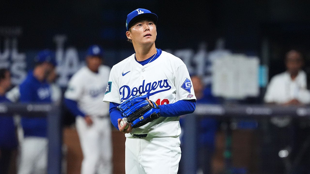 Read more about the article Dodgers’ Yoshinobu Yamamoto lasts just one inning in highly anticipated MLB debut