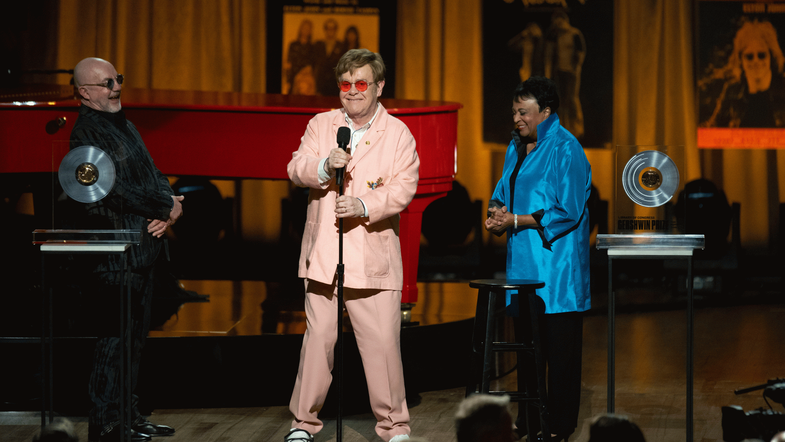 Elton John and Bernie Taupin honored with prestigious Library of Congress Gershwin Prize