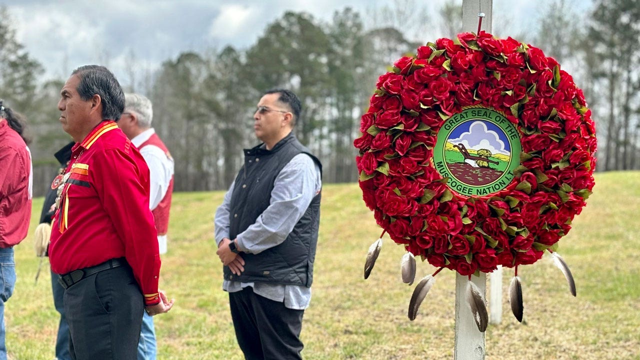 You are currently viewing Alabama memorial marks 210th anniversary of bloodiest battle for Native Americans