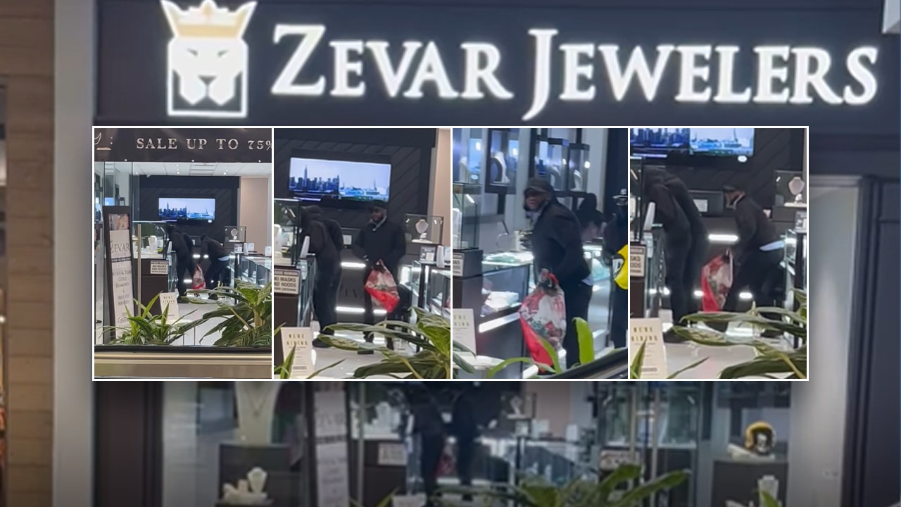 Read more about the article Video shows Illinois thieves smashing glass display cases and snatching watches, jewelry