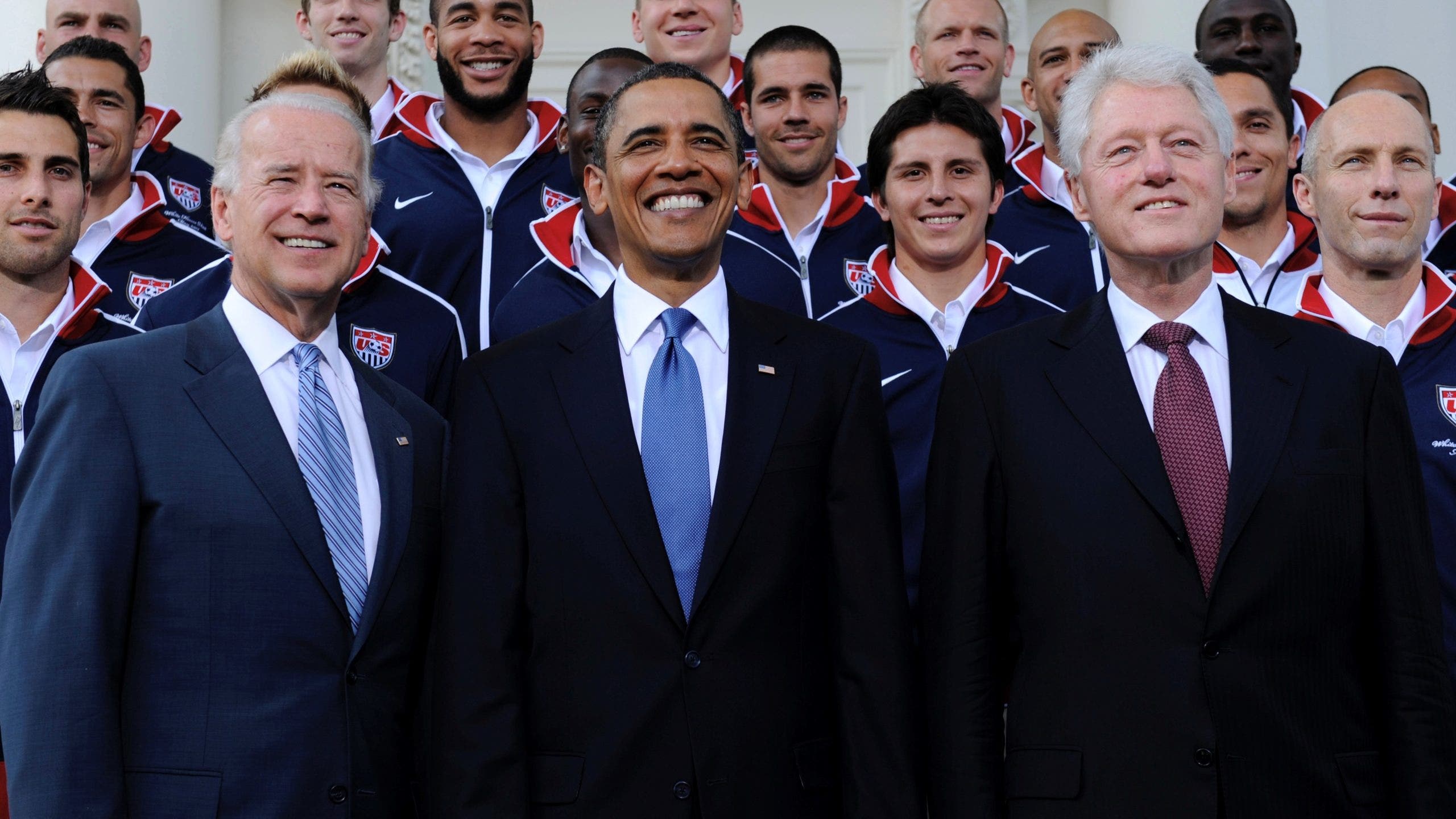 President Biden Teams Up With Former Presidents Obama And Clinton For Fundraising Event Ahead Of 