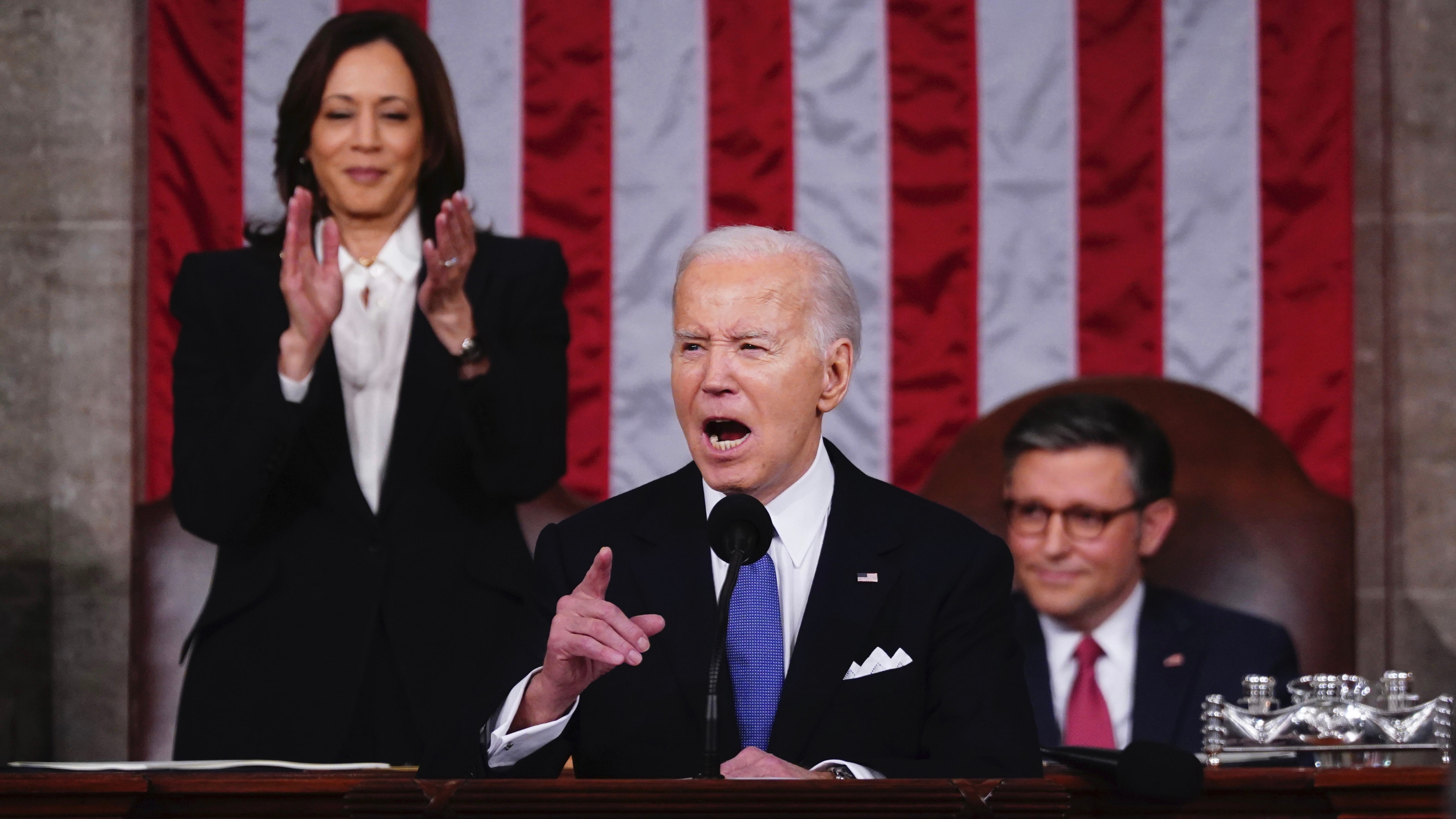 Biden assails 'predecessor' Trump, GOP in sharply partisan State of the