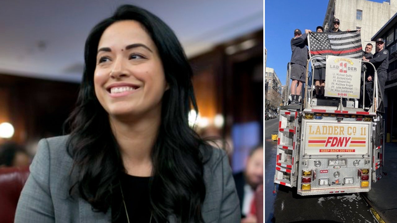 Read more about the article FDNY firefighters forced to remove ‘Thin Red Line’ flag after Dem’s office called it a political symbol