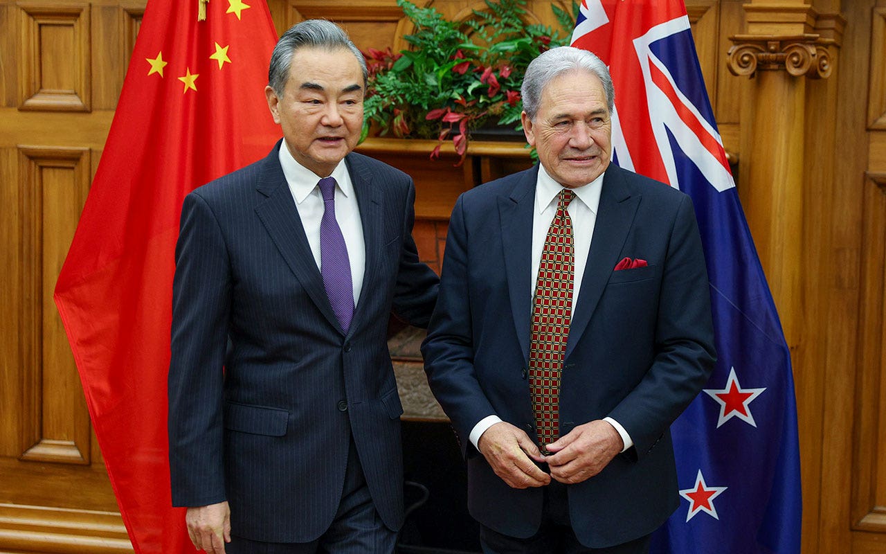 Read more about the article Chinese foreign minister pledges deeper trade, economic ties with New Zealand