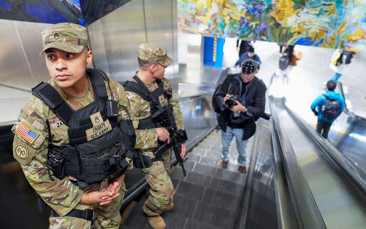Read more about the article US sees rise in fear of transit crime as National Guard is deployed in NYC