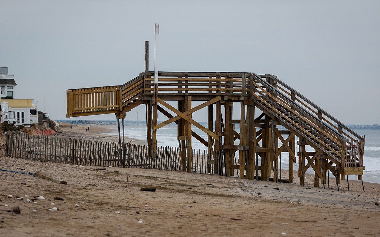 Massachusetts beach town left scrambling after storm washes away $600K in protective sand