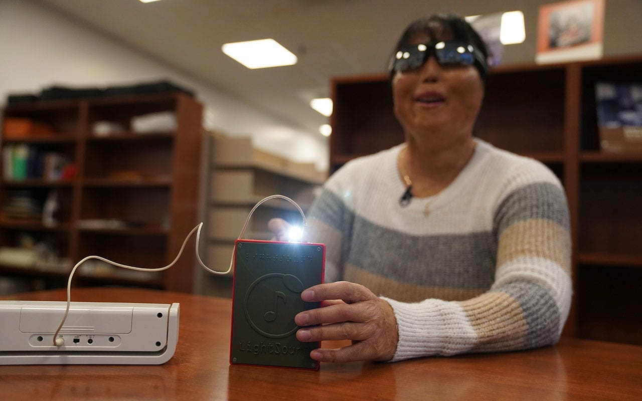 Read more about the article New technology allows those who are blind to hear and feel April’s solar eclipse