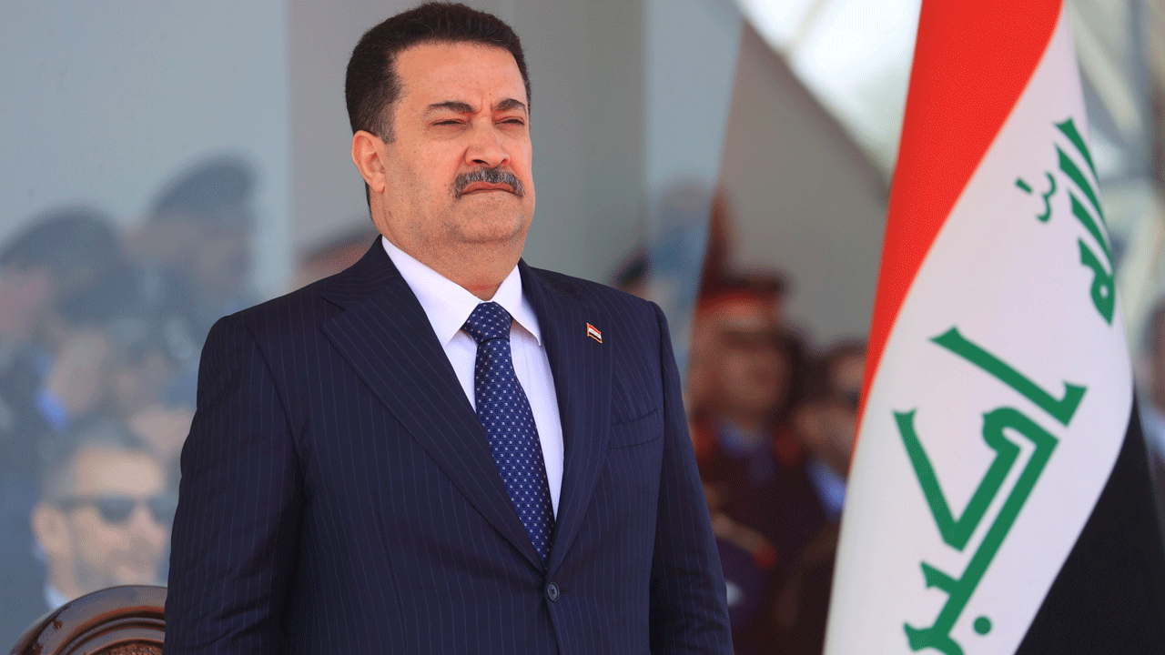 Iraqs Prime Minister Mohammed Shia al-Sudani
