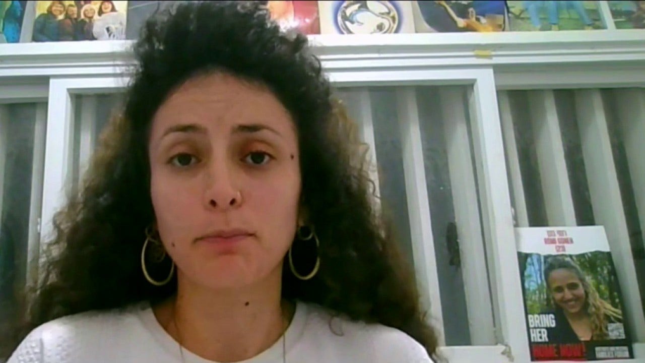 'We just want our innocent people back': Sister of Hamas hostage pleads for her release