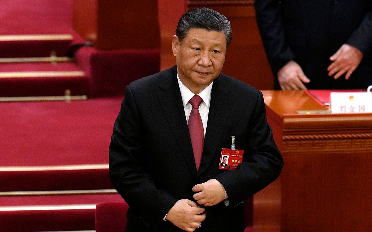 Read more about the article China closes annual session with near-unanimous support for Xi Jinping
