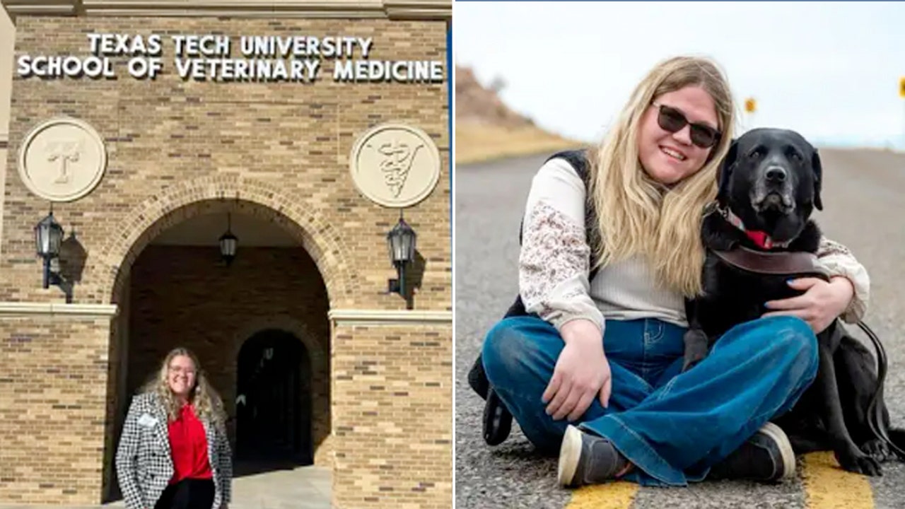 Legally blind Texas student defies the odds, gets accepted into veterinarian school: 'Anything is possible'