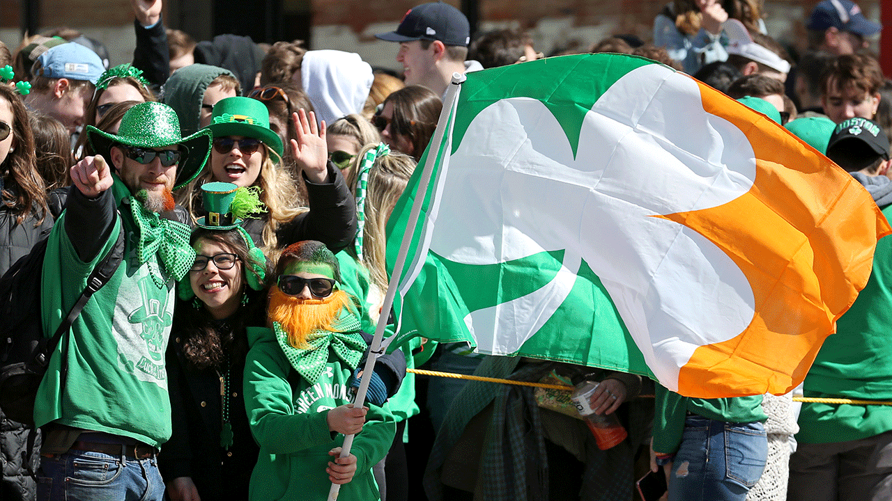St. Patrick's Day parade in Boston